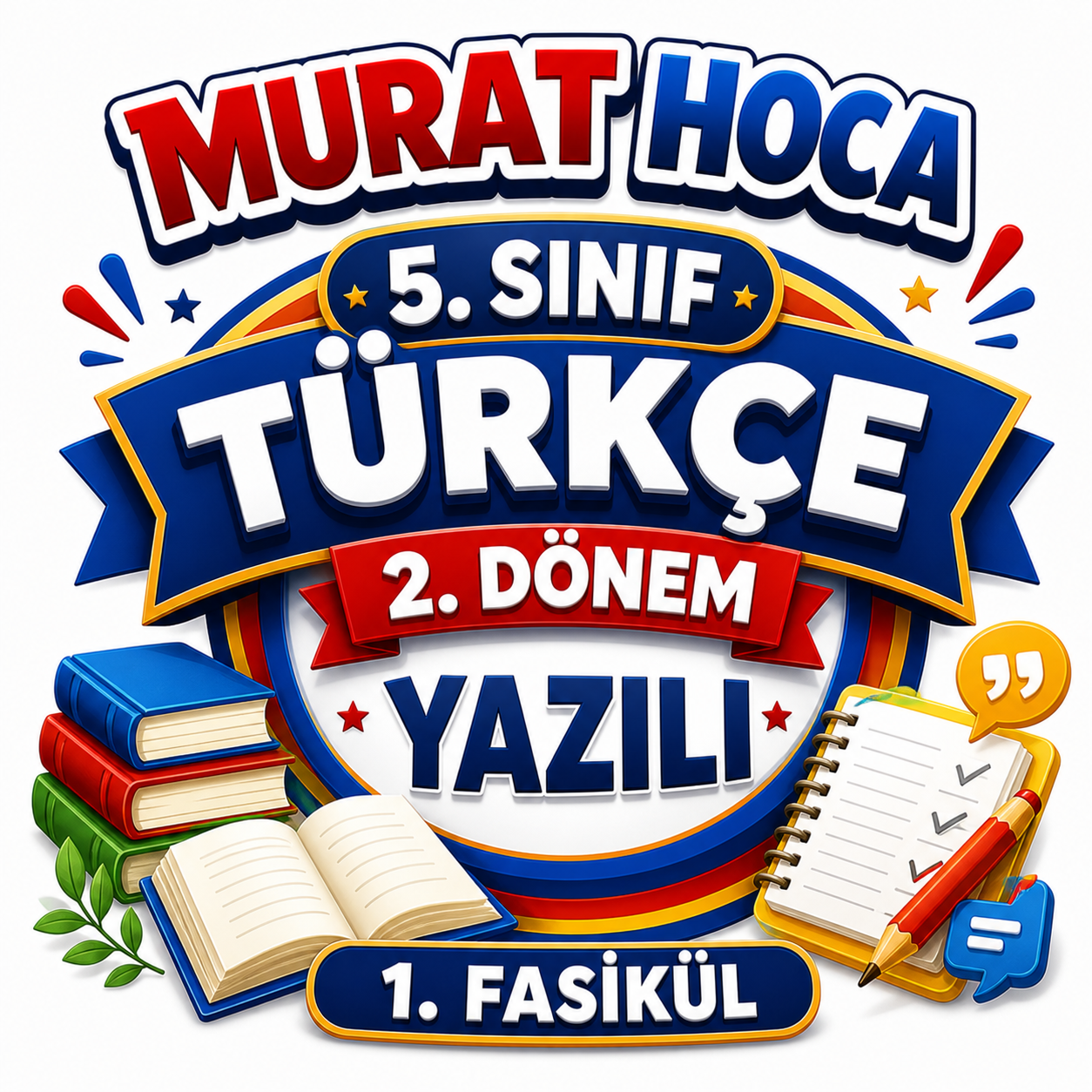 5. Sınıf Türkçe 2. Dönem Genel Değerlendirme Sınavı ve Açıklamalı Çözüm Anahtarı