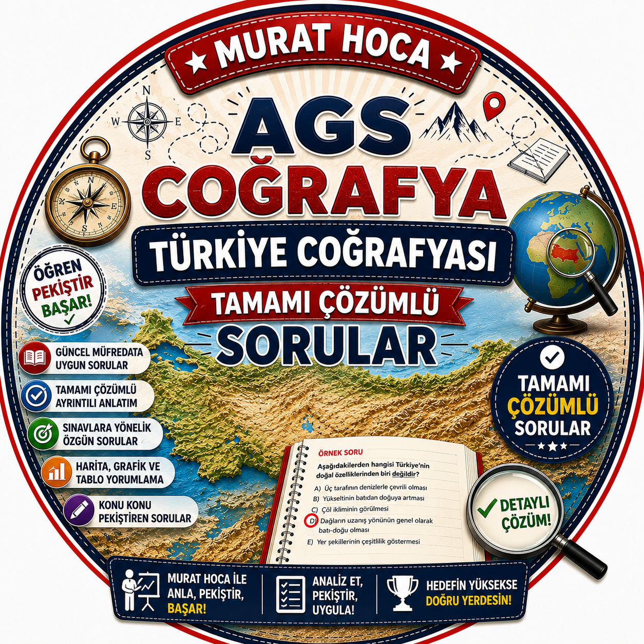 Murat Hoca ile  15 Soruda AGS Coğrafya