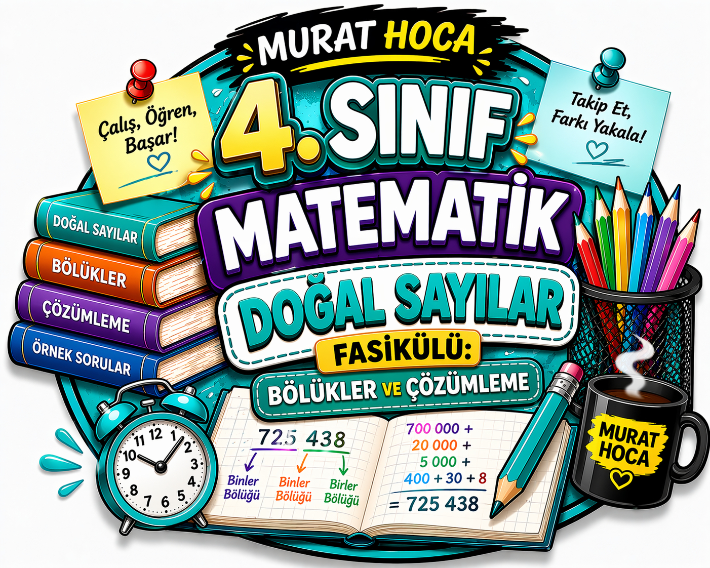 4. Sınıf Matematik Doğal Sayılar Fasikülü: Bölükler ve Çözümleme