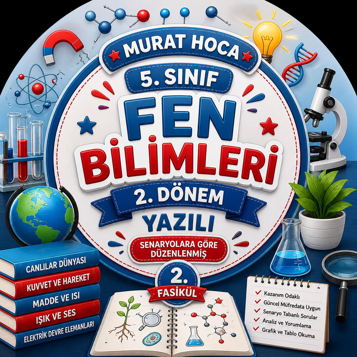 5. Sınıf Fen Bilimleri MEB Senaryolu Sınav