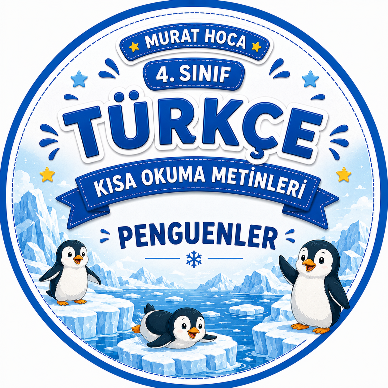 4. Sınıf Türkçe Dersi: Penguenler Okuma Anlama Etkinlik Sayfası