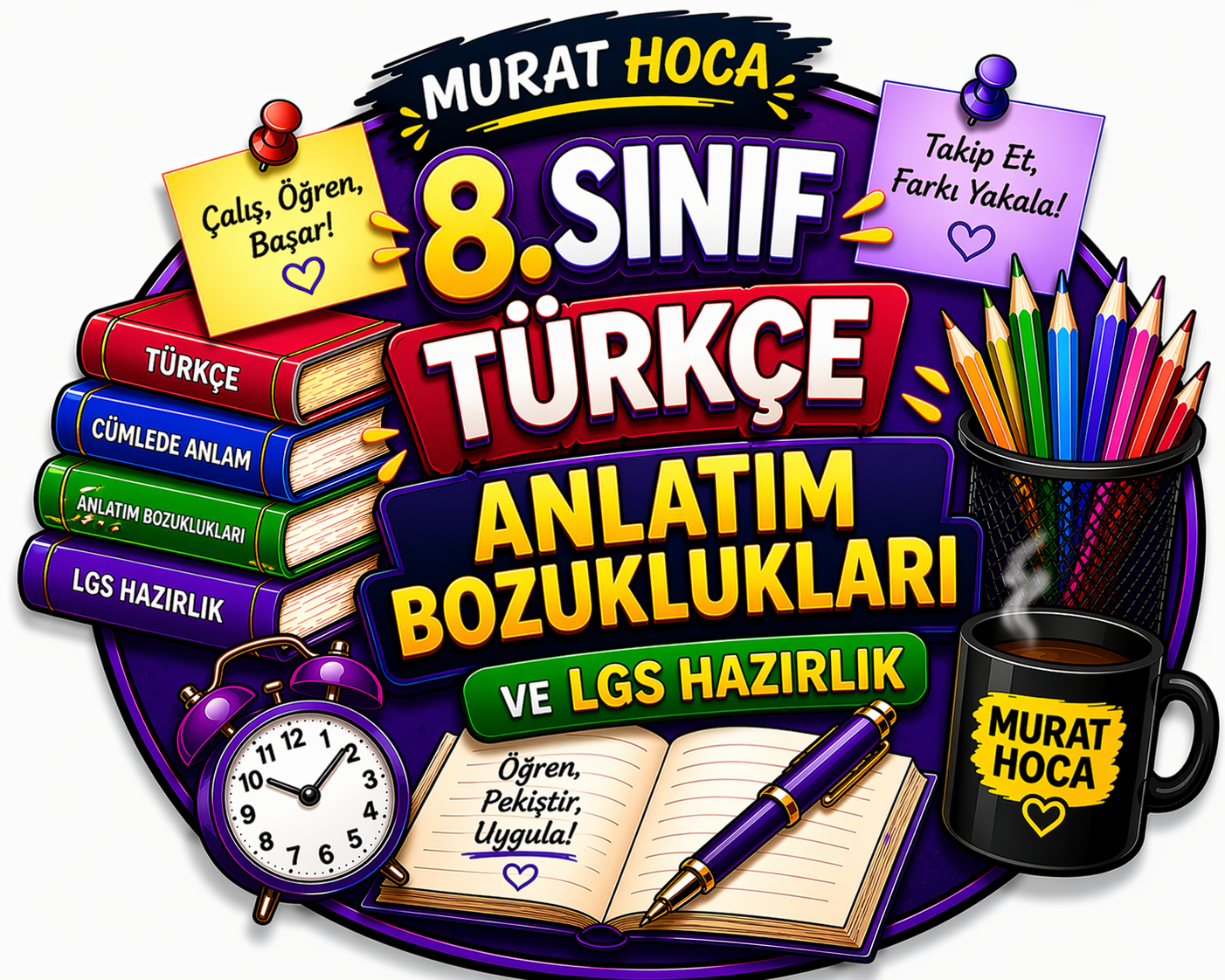 8. Sınıf Türkçe Anlatım Bozuklukları ve LGS Hazırlık